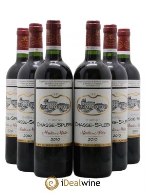 Château Chasse Spleen 2010 - Lot de 6 Bottles
