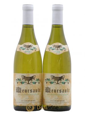 Meursault Coche Dury (Domaine)  2006 - Lot of 2 Bottles