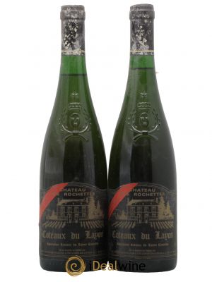 Coteaux du Layon Vieilles vignes Château des Rochettes  1992 - Lot of 2 Bottles