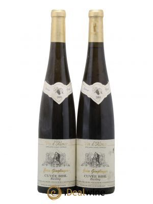 Alsace Riesling Cuvée Bihl Domaine Jean Ginglinger 2001 - Lot de 2 Bottles