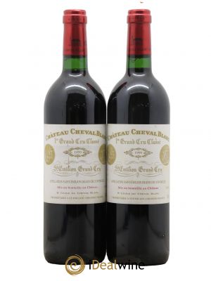 Château Cheval Blanc 1er Grand Cru Classé A  1999 - Lot of 2 Bottles