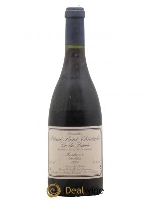 Vin de Savoie Mondeuse Tradition Prieuré Saint Christophe (Domaine) 1999 - Lot de 1 Bouteille