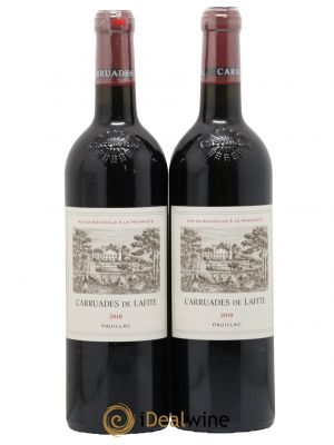 Carruades de Lafite Rothschild Second vin 2018 - Lot de 2 Bouteilles