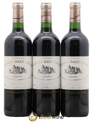 Clarence (Bahans) de Haut-Brion Second Vin 2006 - Lot de 3 Bottles