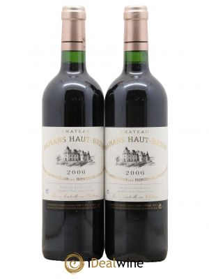 Clarence (Bahans) de Haut-Brion Second Vin 2006 - Lot de 2 Bouteilles