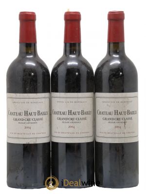 Château Haut-Bailly Cru Classé de Graves 2004 - Lot de 3 Bottles