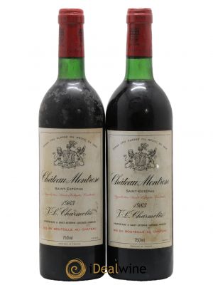 Château Montrose 2ème Grand Cru Classé 1983 - Lot de 2 Bottles