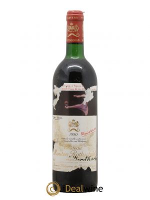 Château Mouton Rothschild 1er Grand Cru Classé 1990 - Lot de 1 Bottle