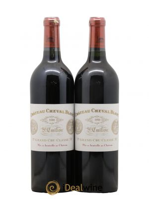 Château Cheval Blanc 1er Grand Cru Classé A 2008 - Lot de 2 Bouteilles