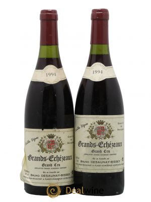 Grands-Echezeaux Grand Cru Vieilles Vignes Bruno Desauney-Bissey 1994 - Lot de 2 Bottles