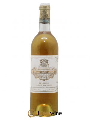 Château Coutet 1er Grand Cru Classé  1979 - Lot of 1 Bottle