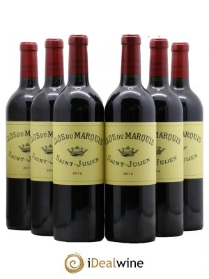 Clos du Marquis 2014 - Lot de 6 Bottles
