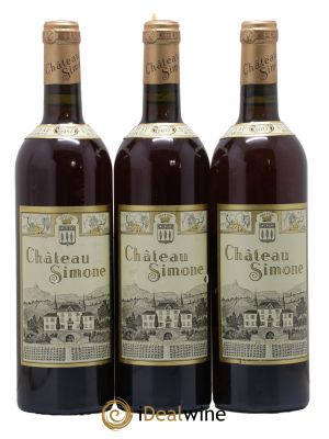 Palette Château Simone Famille Rougier  2017 - Lot of 3 Bottles