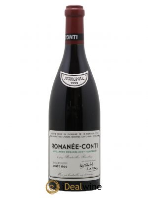 Romanée-Conti Grand Cru Domaine de la Romanée-Conti  1999 - Lot of 1 Bottle