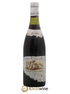 Volnay 1er cru Caillerets - Ancienne Cuvée Carnot Bouchard Père & Fils  1985 - Lot of 1 Bottle