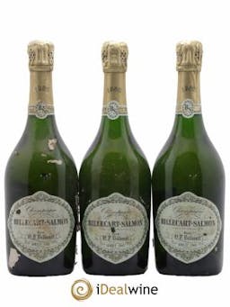Brut Nicolas François Billecart Billecart-Salmon 1985 - Lot de 3 Bottles