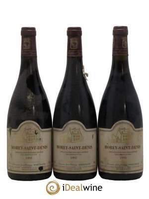 Morey Saint-Denis Les Herbuottes Domaine Marchand 1993 - Lot of 3 Bottles