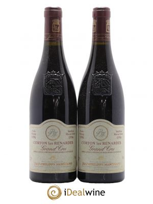 Corton Grand Cru Les Renardes Domaine Jean-Philippe Marchand 1996 - Lot of 2 Bottles
