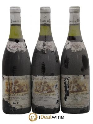 Volnay 1er cru Caillerets - Ancienne Cuvée Carnot Bouchard Père & Fils  1985 - Lot of 3 Bottles
