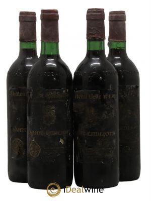 Saint-Émilion Château Bellegrave 1981 - Lot of 4 Bottles