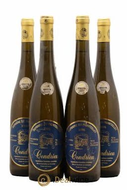 Condrieu Domaine du Monteillet 1996 - Lot of 4 Bottles