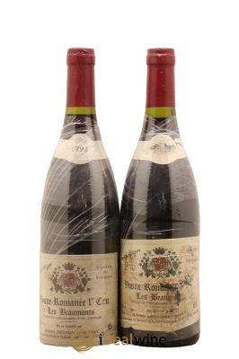 Vosne-Romanée 1er Cru Les Beaux Monts Vieilles Vignes Bruno Desauney-Bissey 1993 - Lot de 2 Bouteilles
