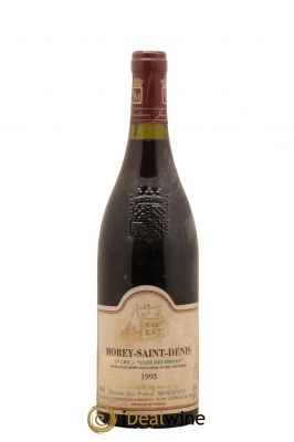 Morey Saint-Denis 1er Cru Clos des Ormes Domaine Jean-Philippe Marchand 1993 - Lot of 1 Bottle