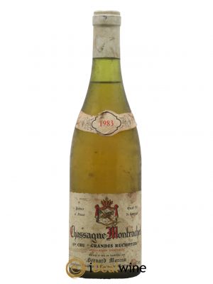 Chassagne-Montrachet 1er Cru Les Grandes Ruchottes Bernard Moreau et Fils (Domaine)  1983 - Lot of 1 Bottle