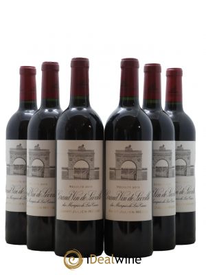 Château Léoville Las Cases 2ème Grand Cru Classé  2015 - Lot of 6 Bottles