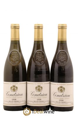 Condrieu La Galopine Delas Frères 1998 - Lot of 3 Bottles
