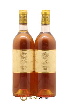 Château Suduiraut 1er Grand Cru Classé 1988 - Lot de 2 Bottles