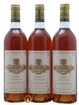 Château Coutet 1er Grand Cru Classé 1990 - Lot de 3 Bottles