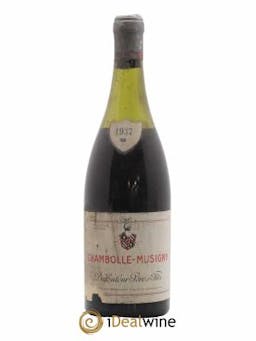 Chambolle-Musigny Domaine Dufouleur Père & Fils 1937 - Lot of 1 Bottle