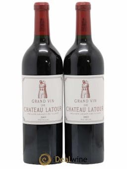 Château Latour 1er Grand Cru Classé 2003 - Lot de 2 Bottles