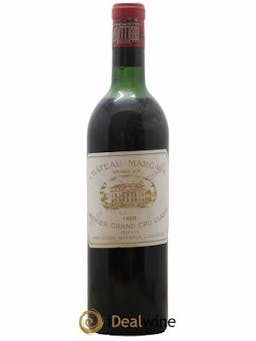 Château Margaux 1er Grand Cru Classé 1959 - Lot de 1 Bottle