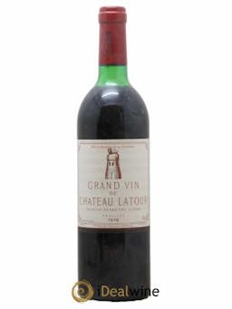 Château Latour 1er Grand Cru Classé 1978 - Lot de 1 Bottle