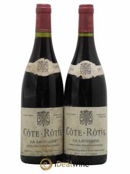 Côte-Rôtie La Landonne René Rostaing  1991 - Lot of 2 Bottles