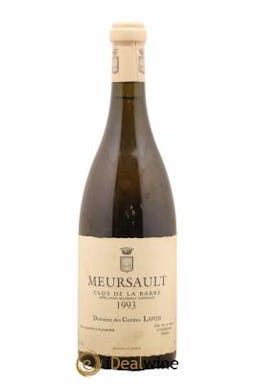 Meursault Clos de la Barre Comtes Lafon (Domaine des) 1993 - Lot de 1 Bottle