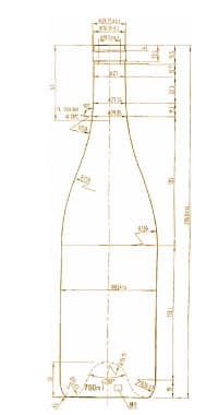 La forma tipica utilizzata in Borgogna