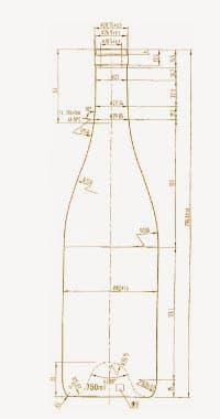 La bouteille de type Rhône