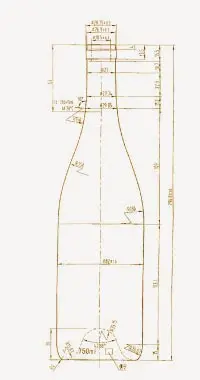La bouteille de type Rhône