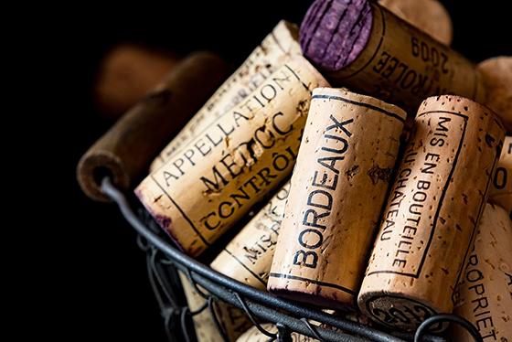 Bouchons de vins primeurs Bordeaux