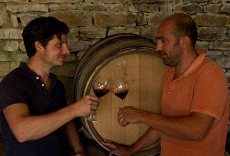 Foto des Partnerweinguts AMI (Willy Roulendes et Paul Perarnau)