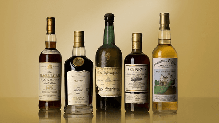 New fine spirits auction
