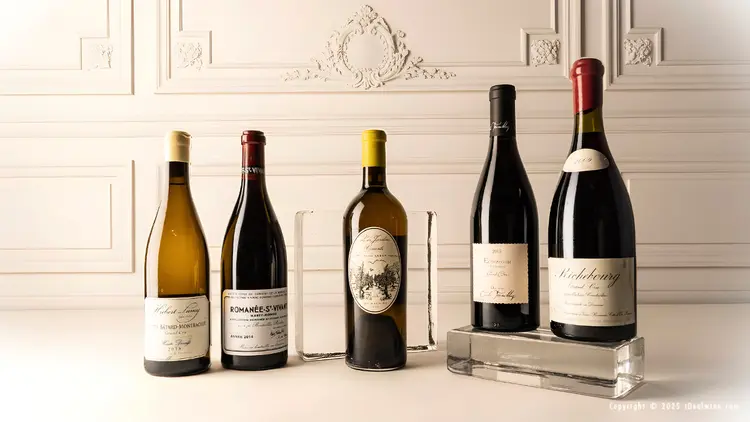 collection de vins
