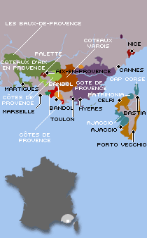 Tous les vins de Provence