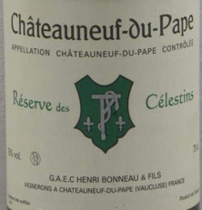 Châteauneuf-du-Pape  Réserve des Célestins