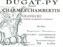 Etiquette Charmes-Chambertin Grand Cru