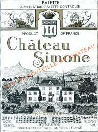 Palette Château Simone