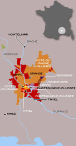 Côtes du Rhône price by vintage